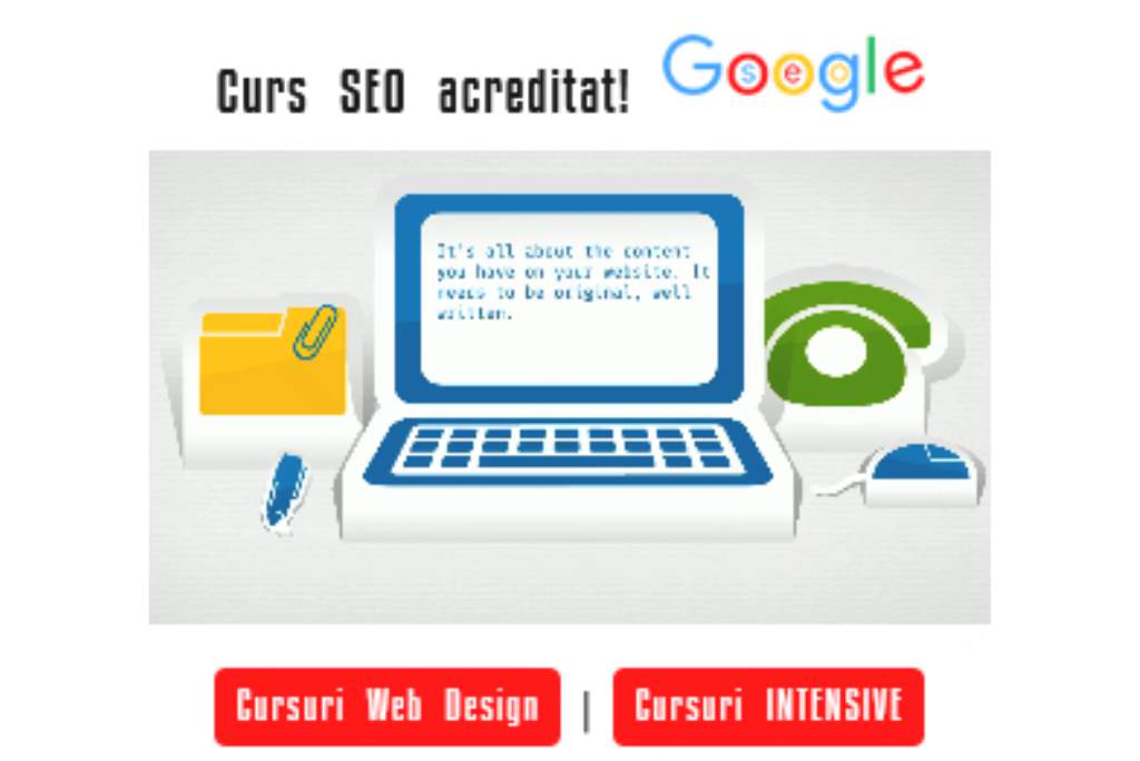 CURS SEO nivel 1 incepator si mediu